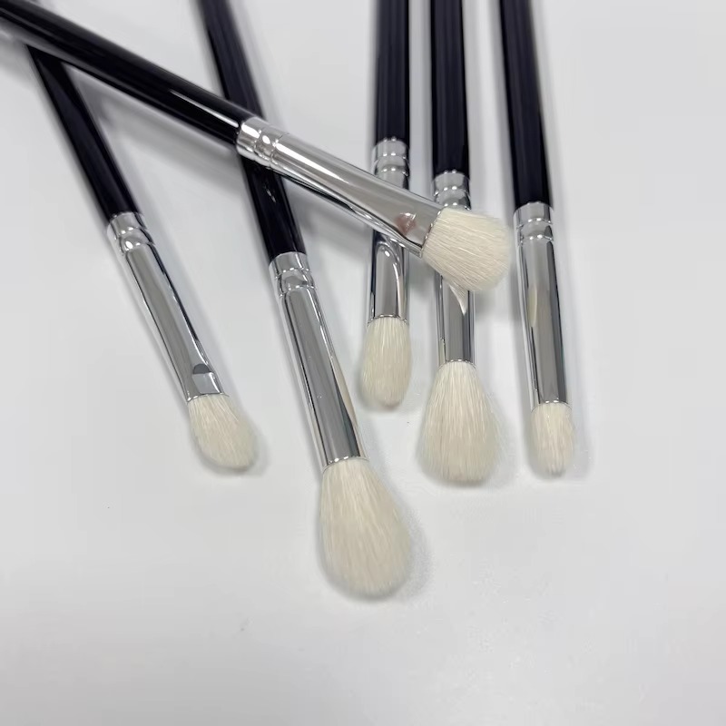 Hadiyah Beauty 6pcs Professional Eye Makeup Brushes Eyeliner Eyeshadow Blending Brush Sets Goat Hair Eye Makeup Brush Set