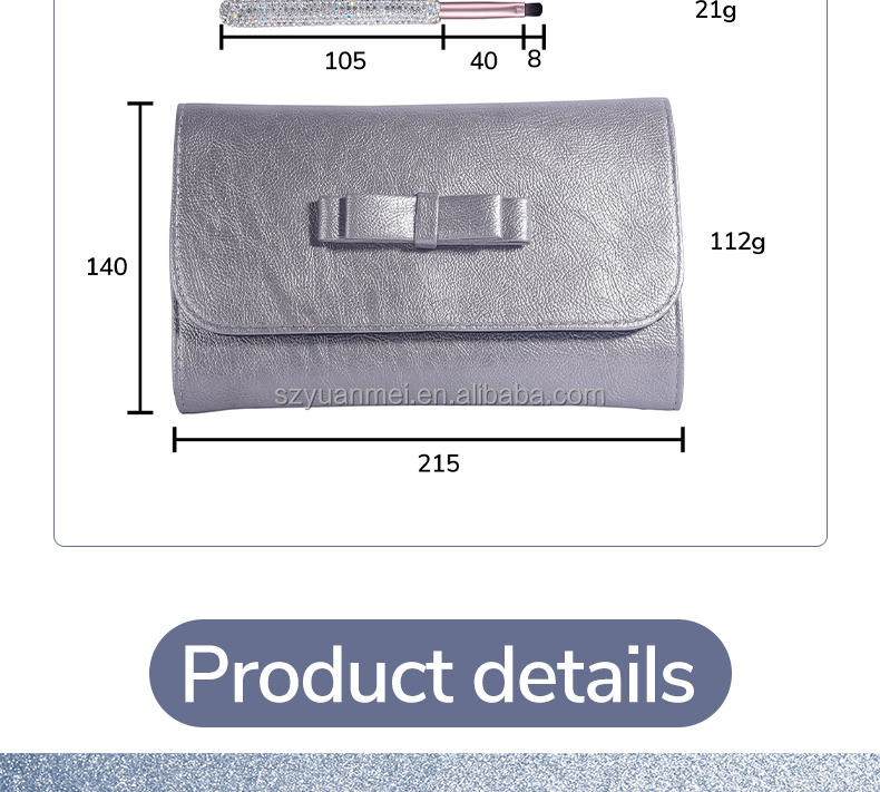 Bling Makeup Brush Set Gift Packaging