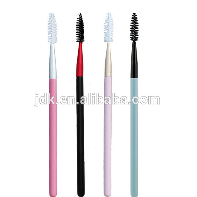 Pink Durable Eyebrow and Eyelash Mascara Brush