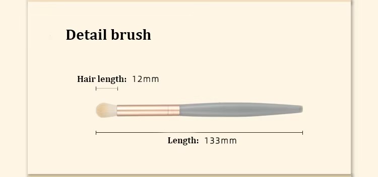 Travel Sized Brush Set Features