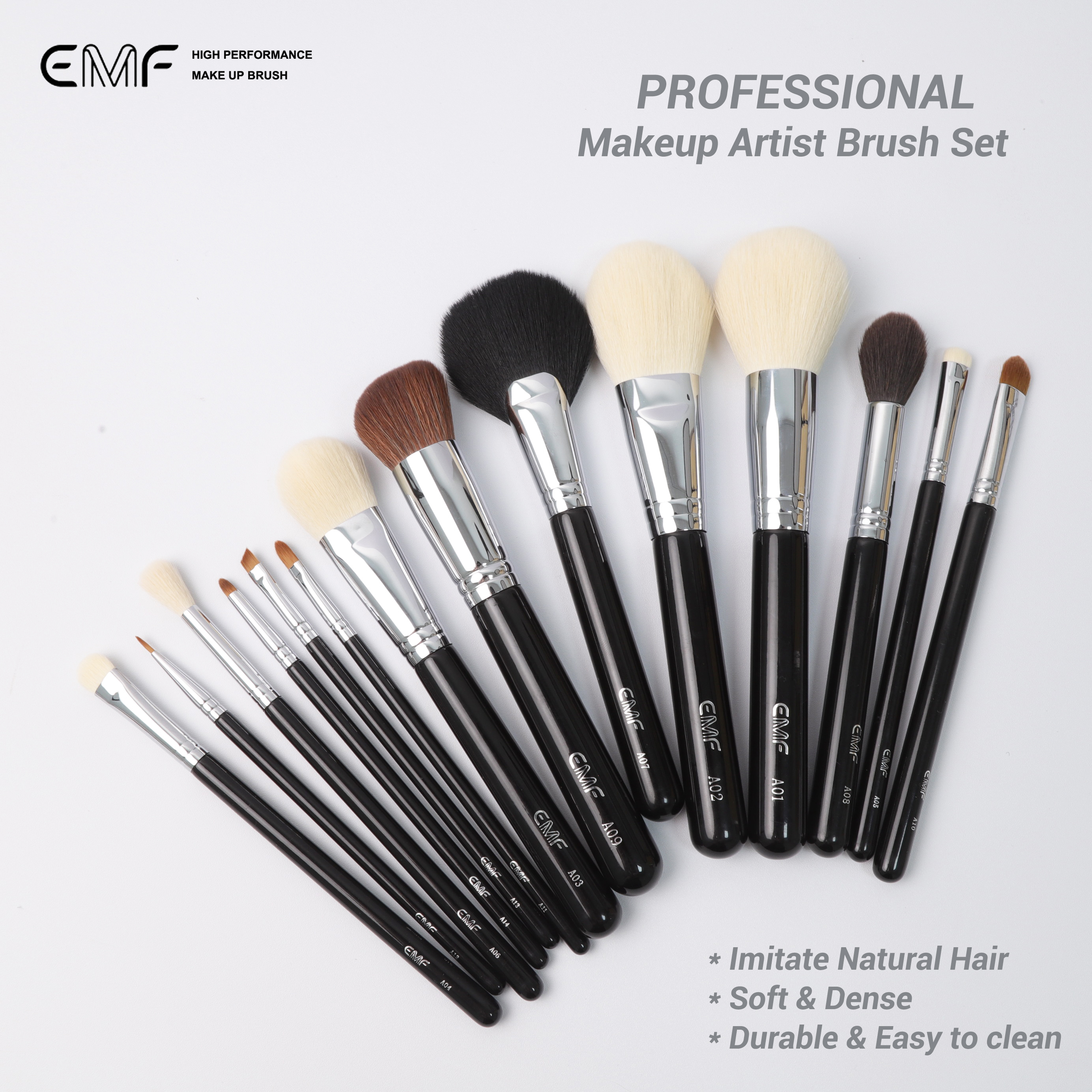Soft Bristles Cosmetic Tools
