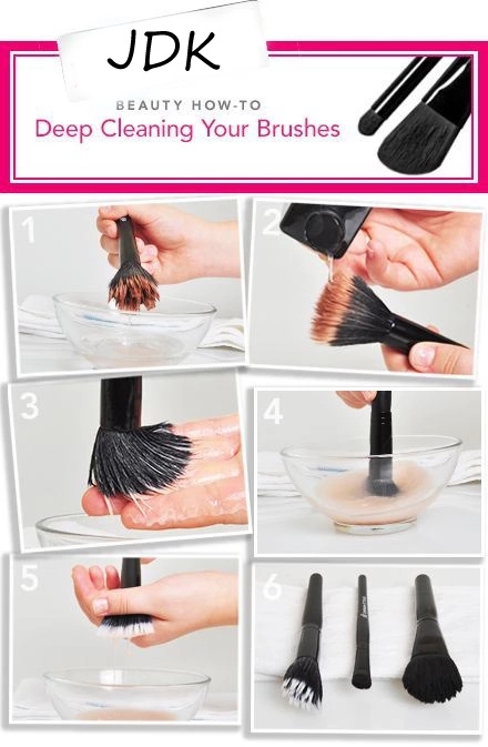 How to Clean Makeup Brushes Guide