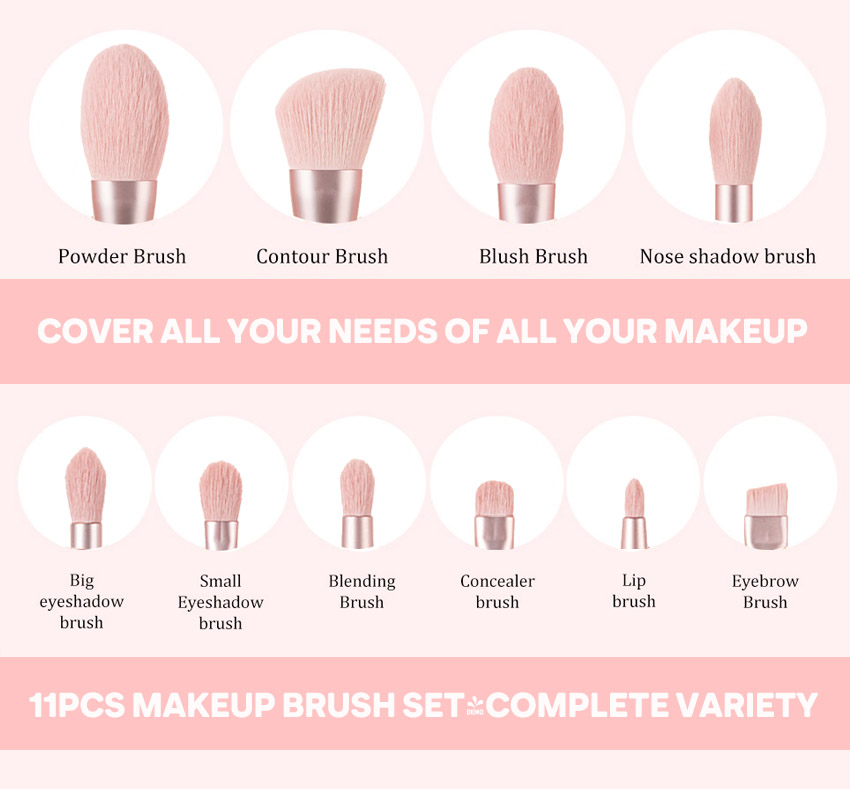 Makeup Brush Set View 8