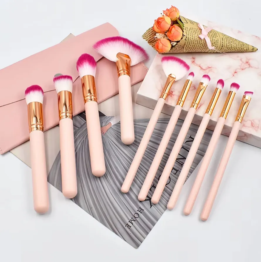 Makeup Brush Set Detail 1