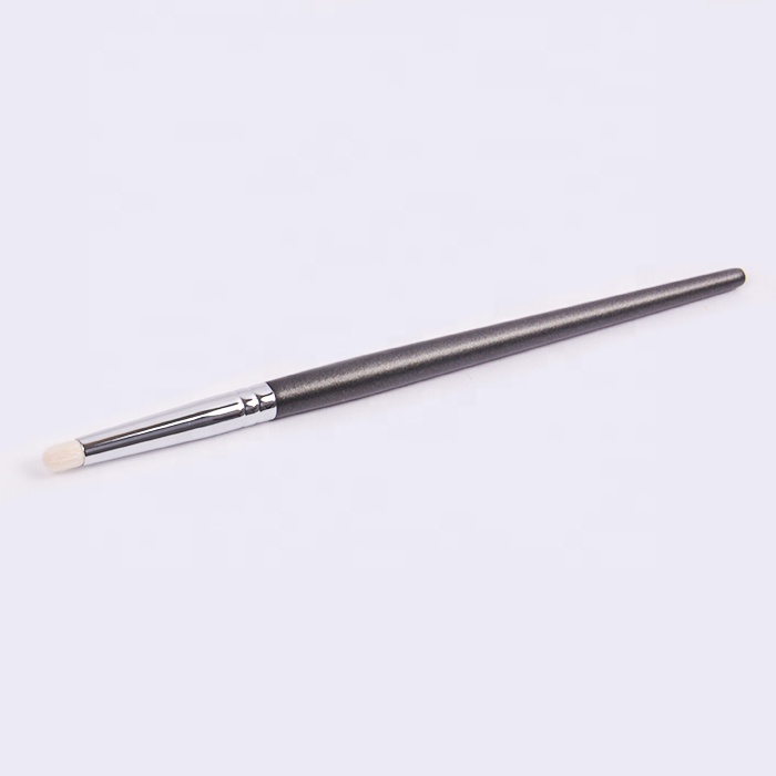 New White Goat Hair Professional Eye Makeup Brush Set with Eye Blending Brush OEM DS-PBP001