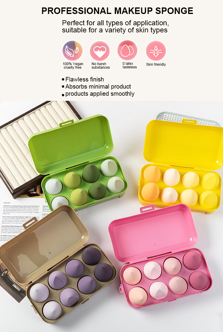 Makeup Blending Sponge Color Set