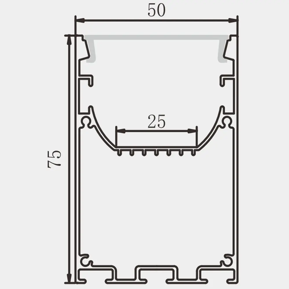 aluminum file for LED strip