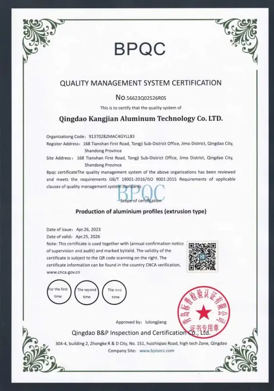 Kangjian EN 15085 Railway Welding System certification