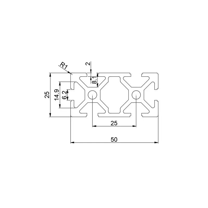 Wholesale Industrial Extrusion Aluminum Alloy Profile Spear Parts Suppliers, Manufacturers