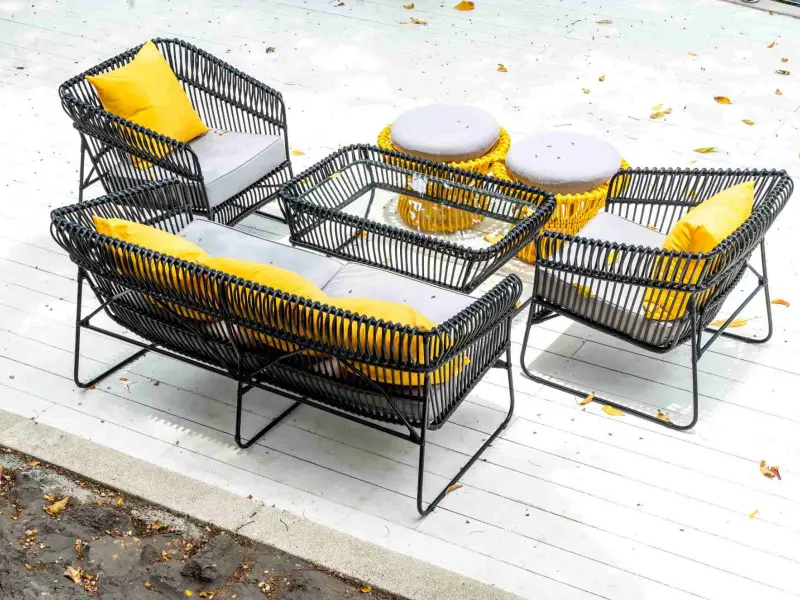 Outdoor furniture aluminum profile for durable exterior furniture design