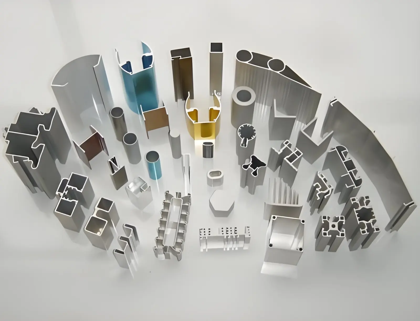 Kangjian aluminum production line showing extrusion equipment in operation
