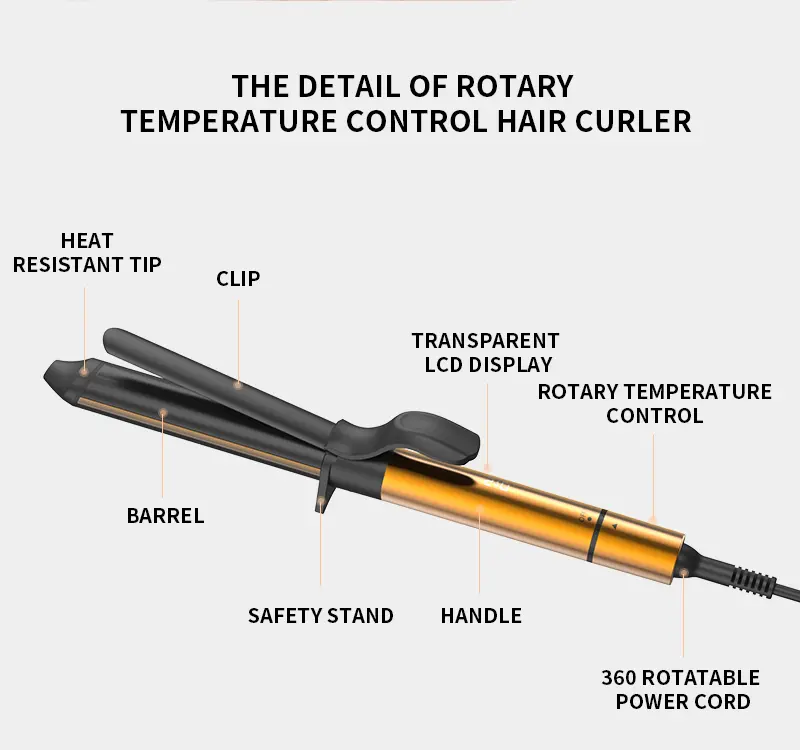 Professional Hair Curler Detail 3