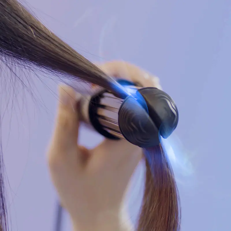 Custom OEM Ceramic Hair Tool 2 in 1 Hair Straightener & Curler With Cool Air Manufacturers, Factory