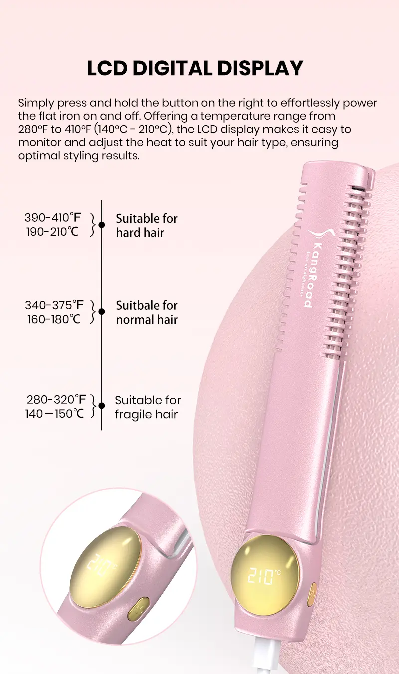 Ultra-slim hair straightener view 8