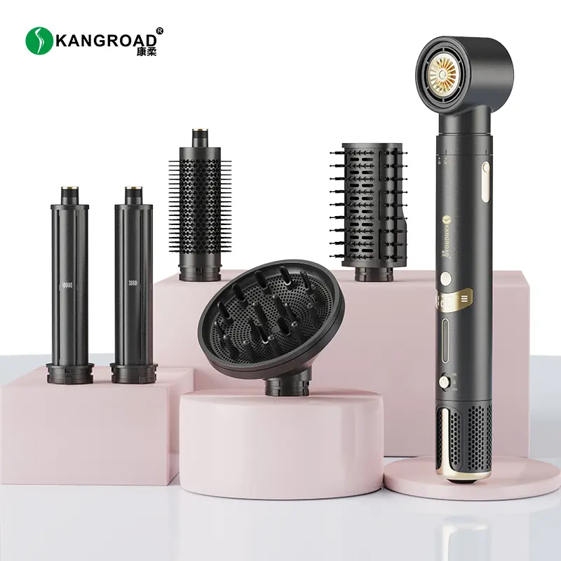 Custom OEM Plasma Hair Blow Dryer With Dual Voltage, Multi Brush & Air Styler Manufacturer, Supplier