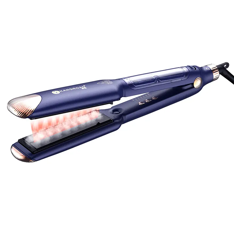 Custom Infrared Steam Hair Flat Iron with Fast Heat & Deep Hydration