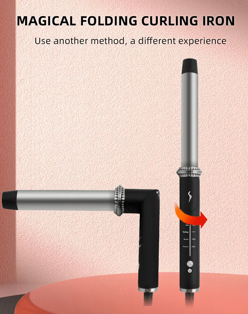 Foldable Hair Curler - Main features