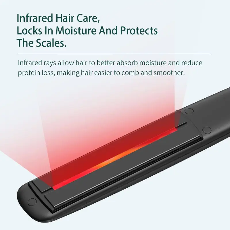 Wholesale Infrared Flat Iron Professional Straightener With Auto Steam