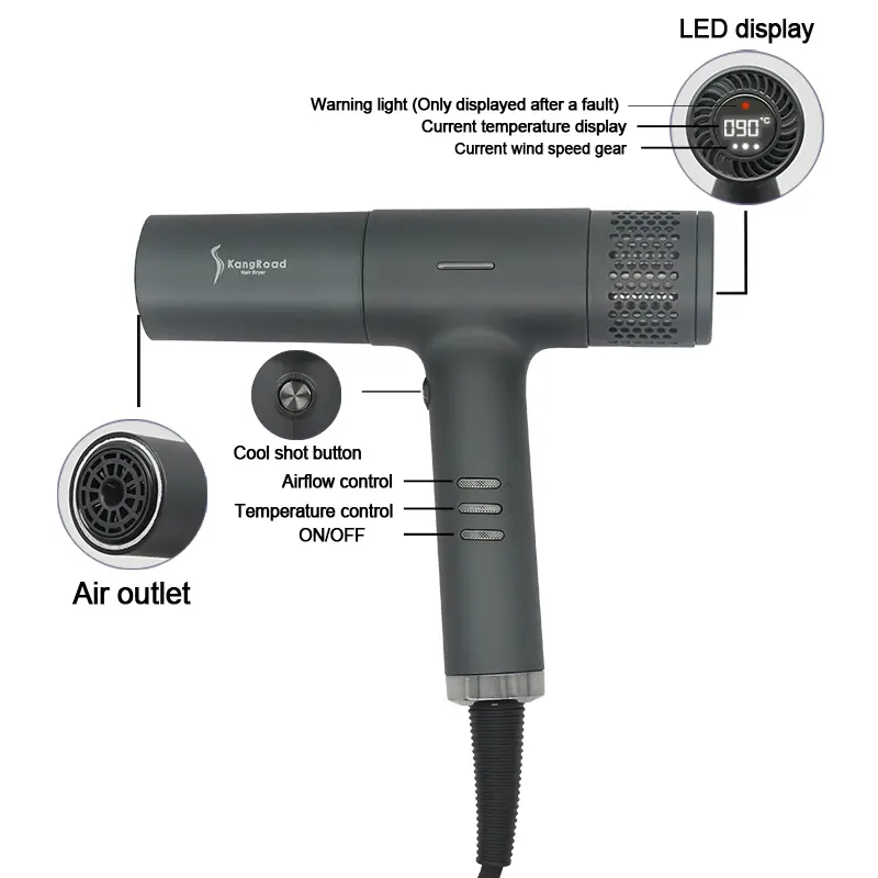 Custom OEM Ionic Hair Blow Dryer With 110,000 RPM BLDC Motor & Self Cleaning Manufacturer, Factories