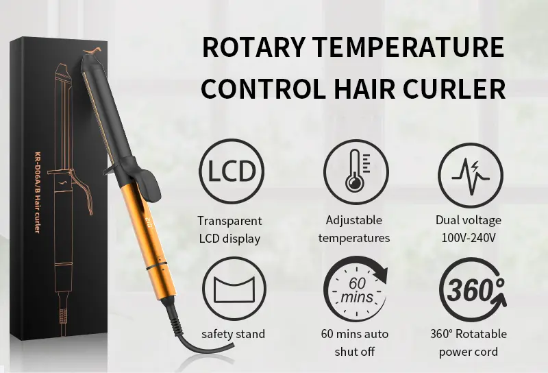 Professional Hair Curler Detail 1