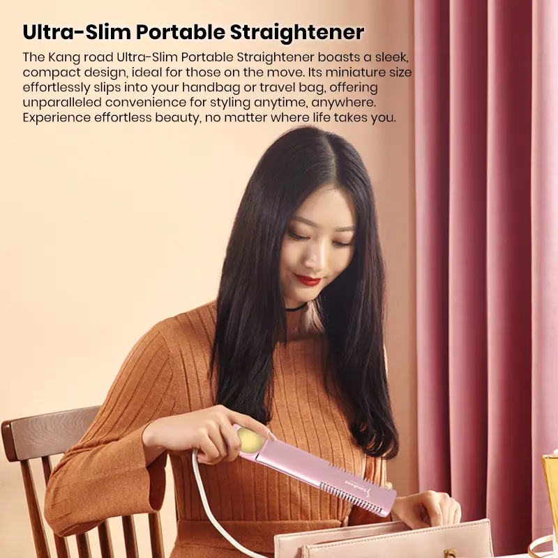 Custom 3D Ceramic Hair Straightener With Negative Ionic And Infrared