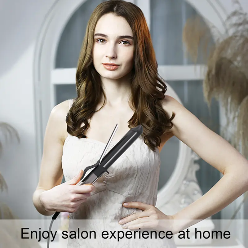 Custom Professional Salon Hair Curling Iron- 40mm Ceramic Oval Wand