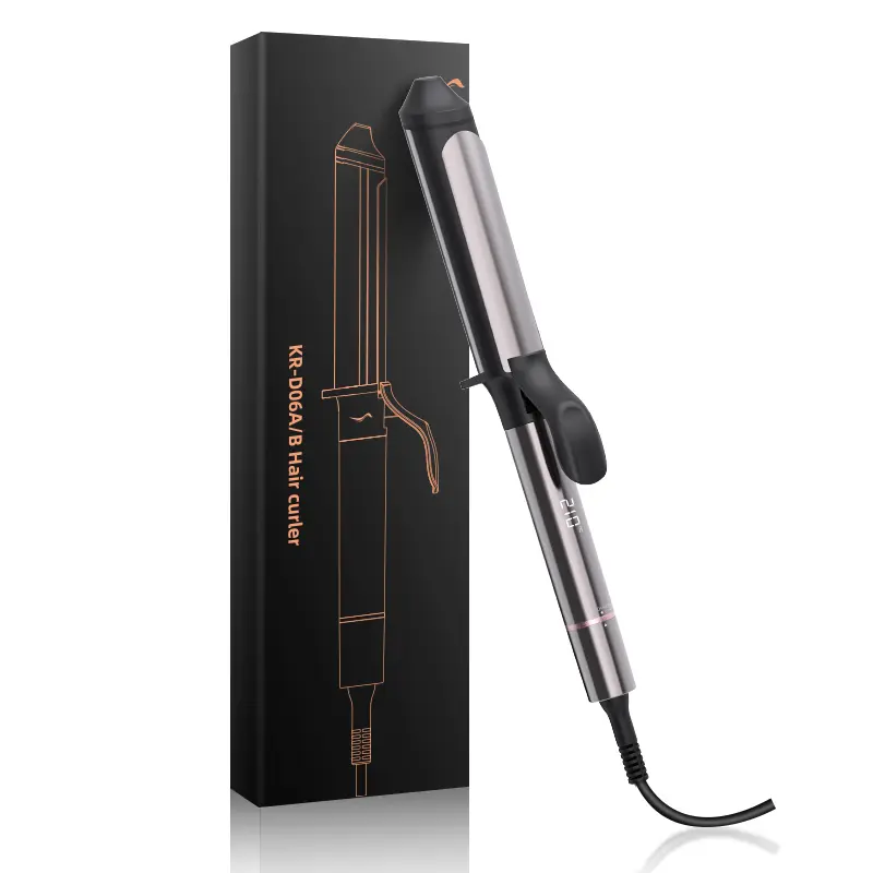 Custom Professional Salon Hair Curling Iron- 40mm Ceramic Oval Wand