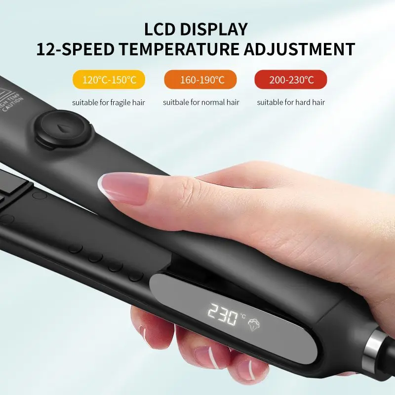 Wholesale Infrared Flat Iron Professional Straightener With Auto Steam