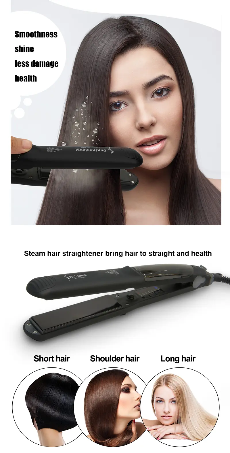 KR-088A Steam Straightener Detailed Presentation 02