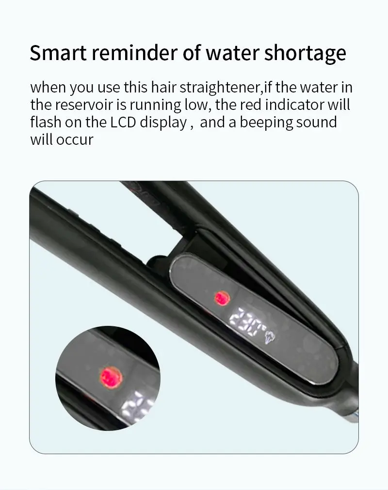 Steam Hair Straightener Detail 7