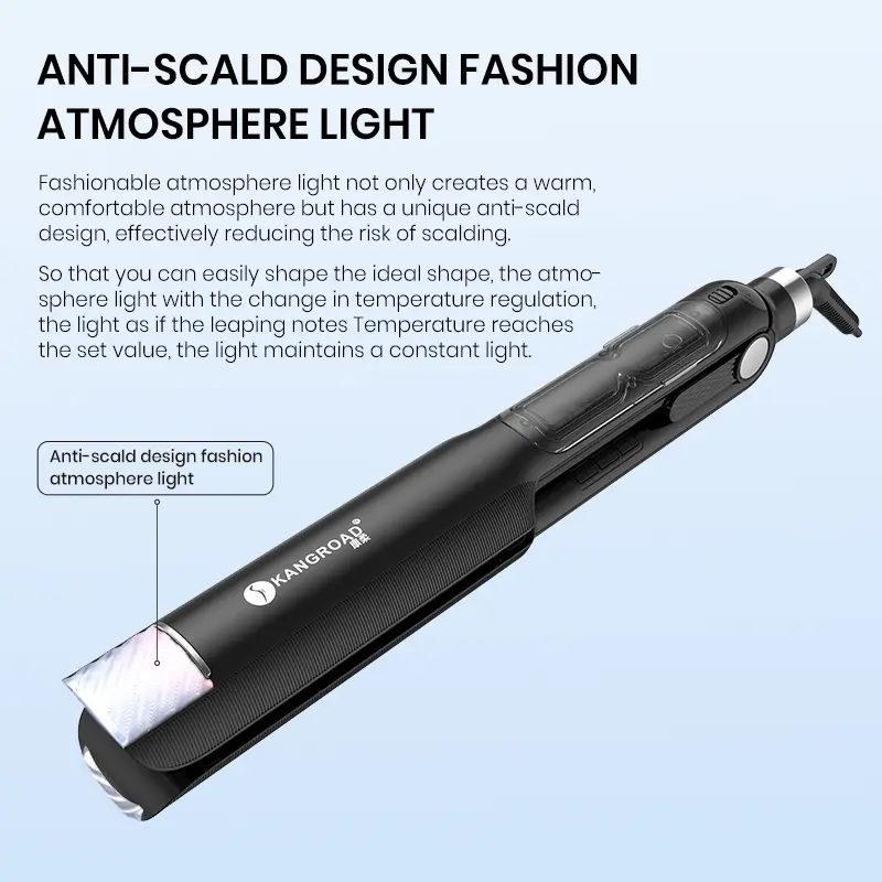 Wholesale OEM Steam Hair Straightener with Moisturizing And Fast-Heating Tech Supplier, Factory