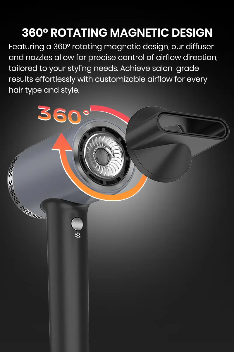 High speed Plasma hair dryer design