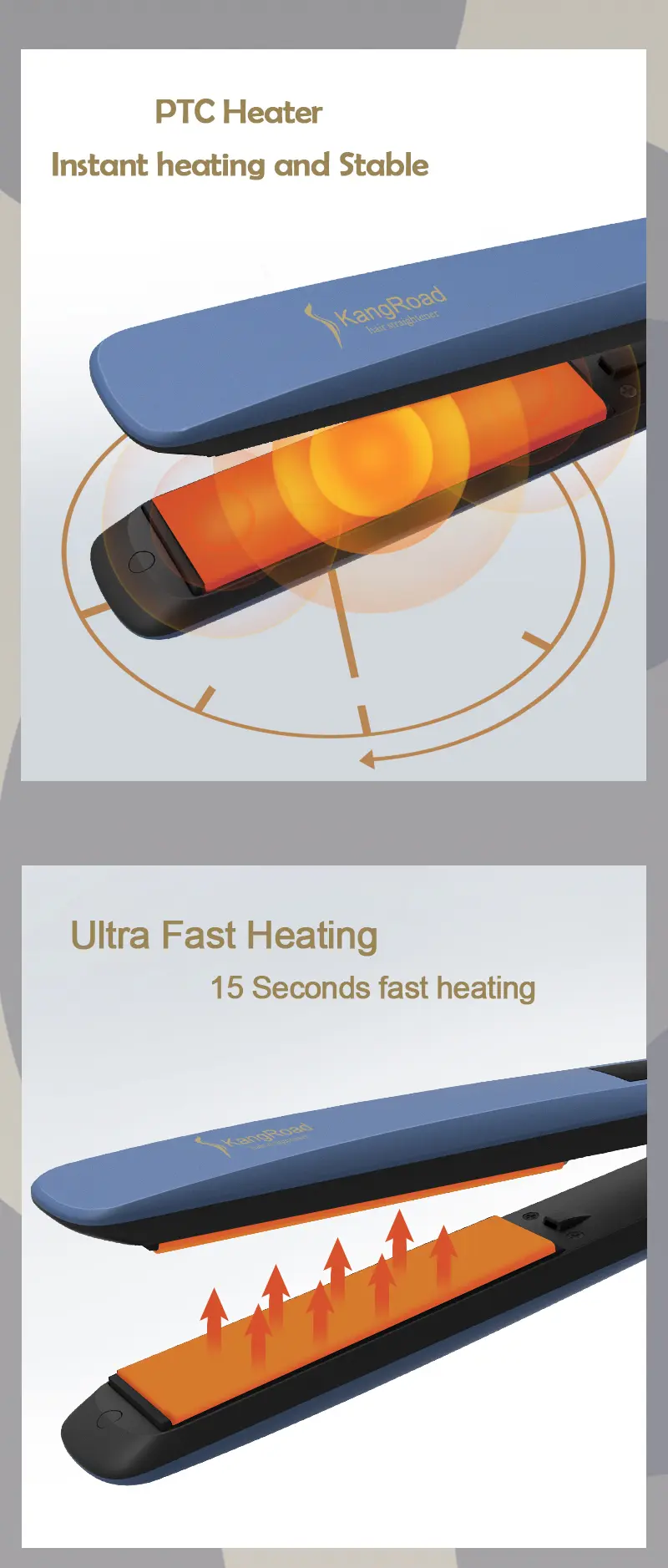 Hair Straightener Plates