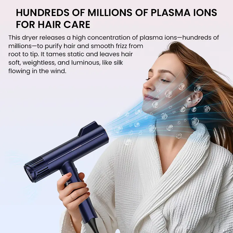 Custom High-speed Smart hair dryer plasma ionc blow dryer for salon