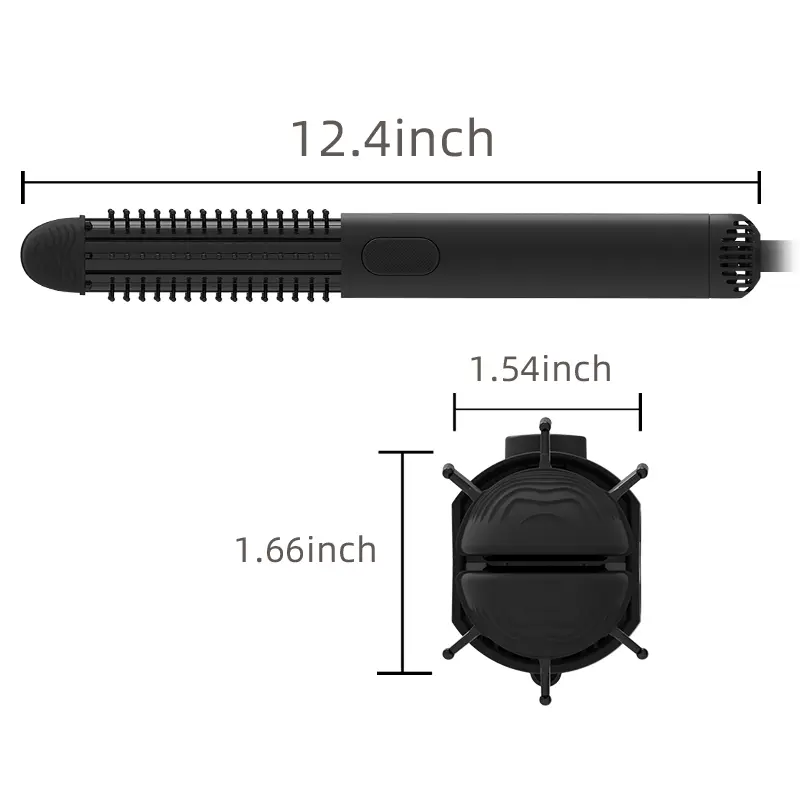Custom OEM Ceramic Hair Tool 2 in 1 Hair Straightener & Curler With Cool Air Manufacturers, Factory