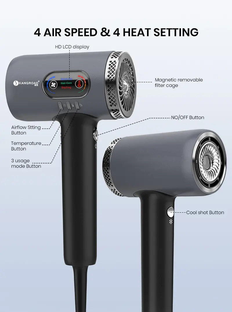 High speed Plasma hair dryer packaging
