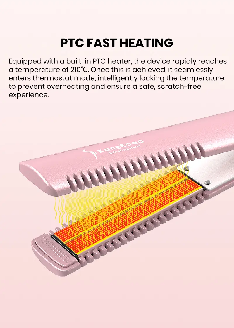 Ultra-slim hair straightener view 7