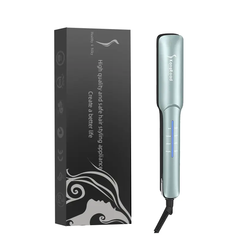 Custom OEM RGB Dazzle Hair Straightener with Dual Voltage & Ionic Technology Manufacturers, Supplier