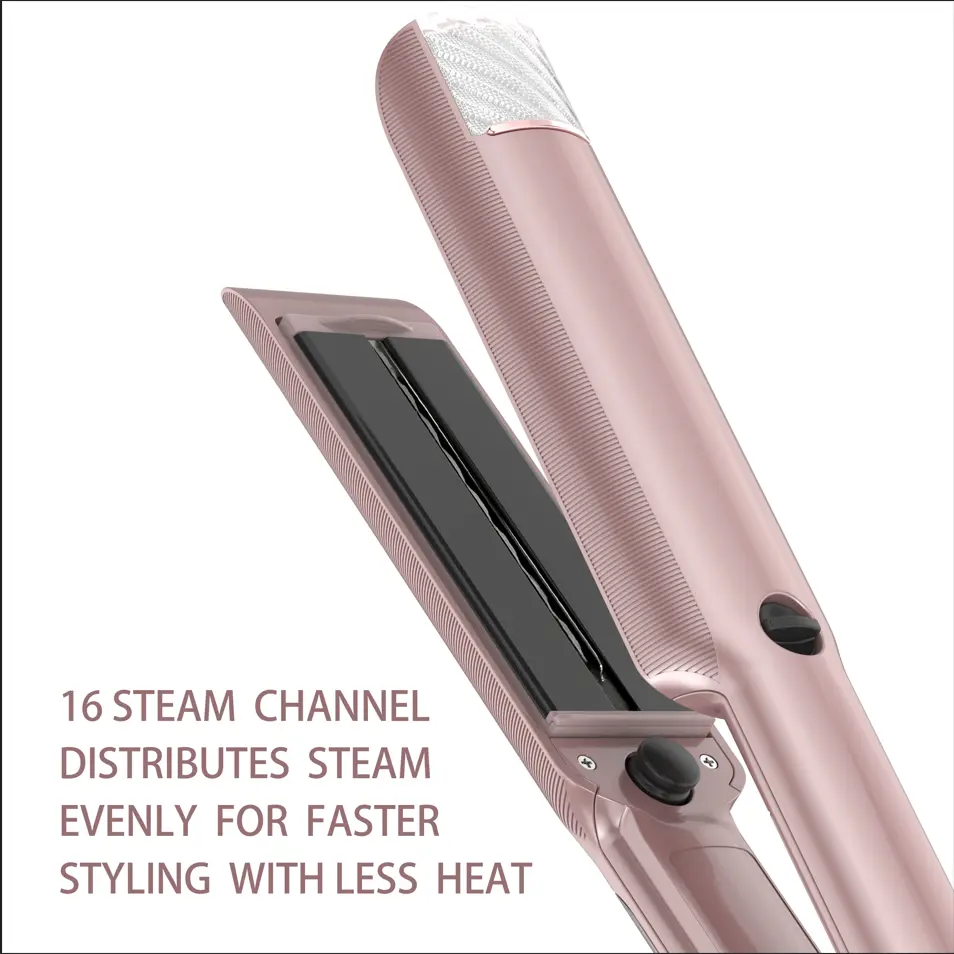 Custom OEM Steam and Infrared Hair Straightener with ​​Cool-Tip Design Factory, Factories