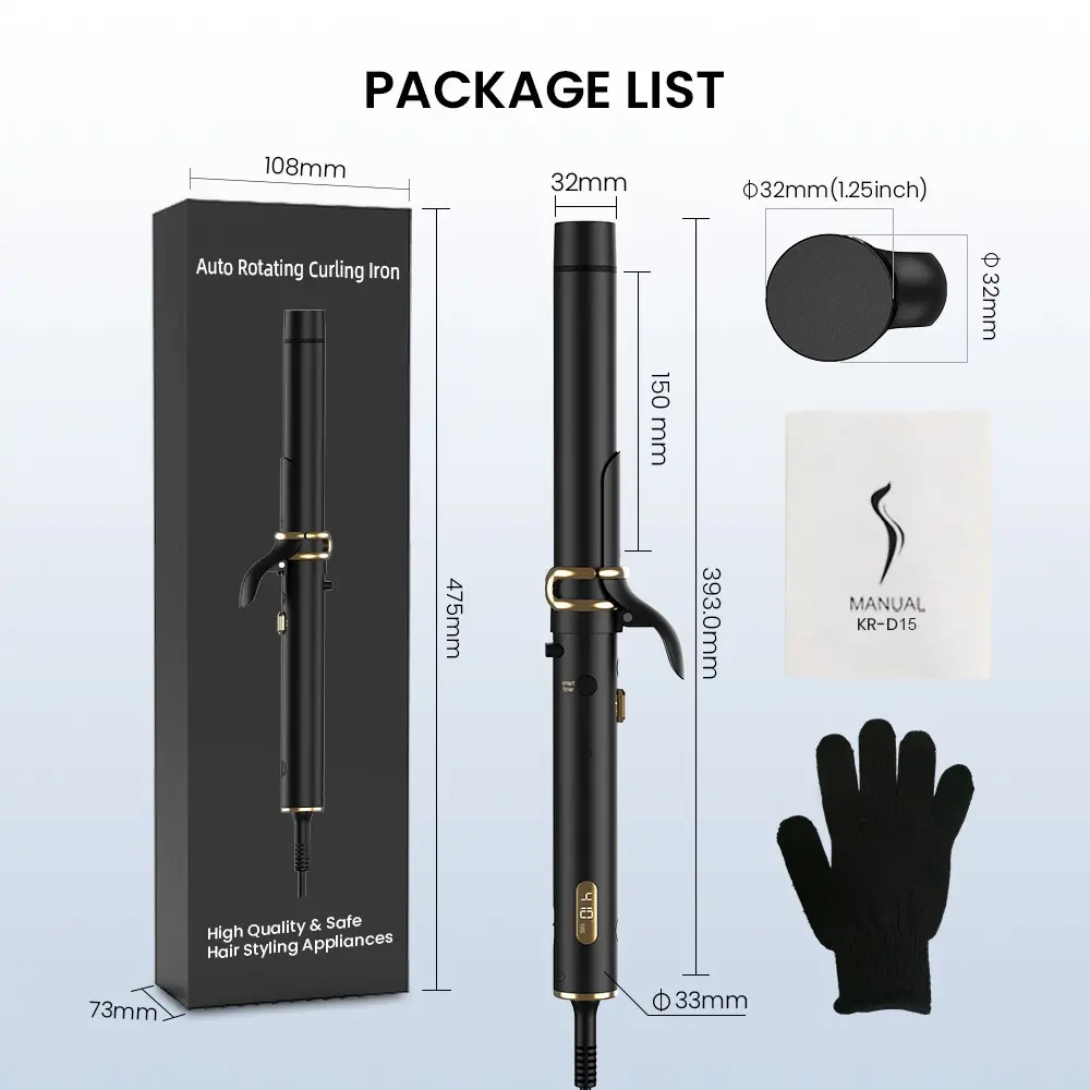 Product dimensions and size