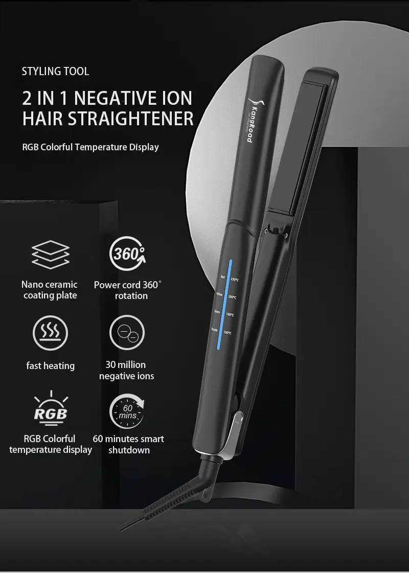 Hair Straightener Styling View 1