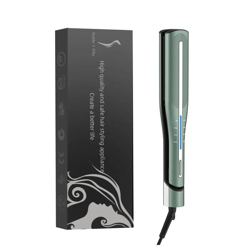 Custom Ionic Hair Straightener With Auto Shut-Off and Floating Plates