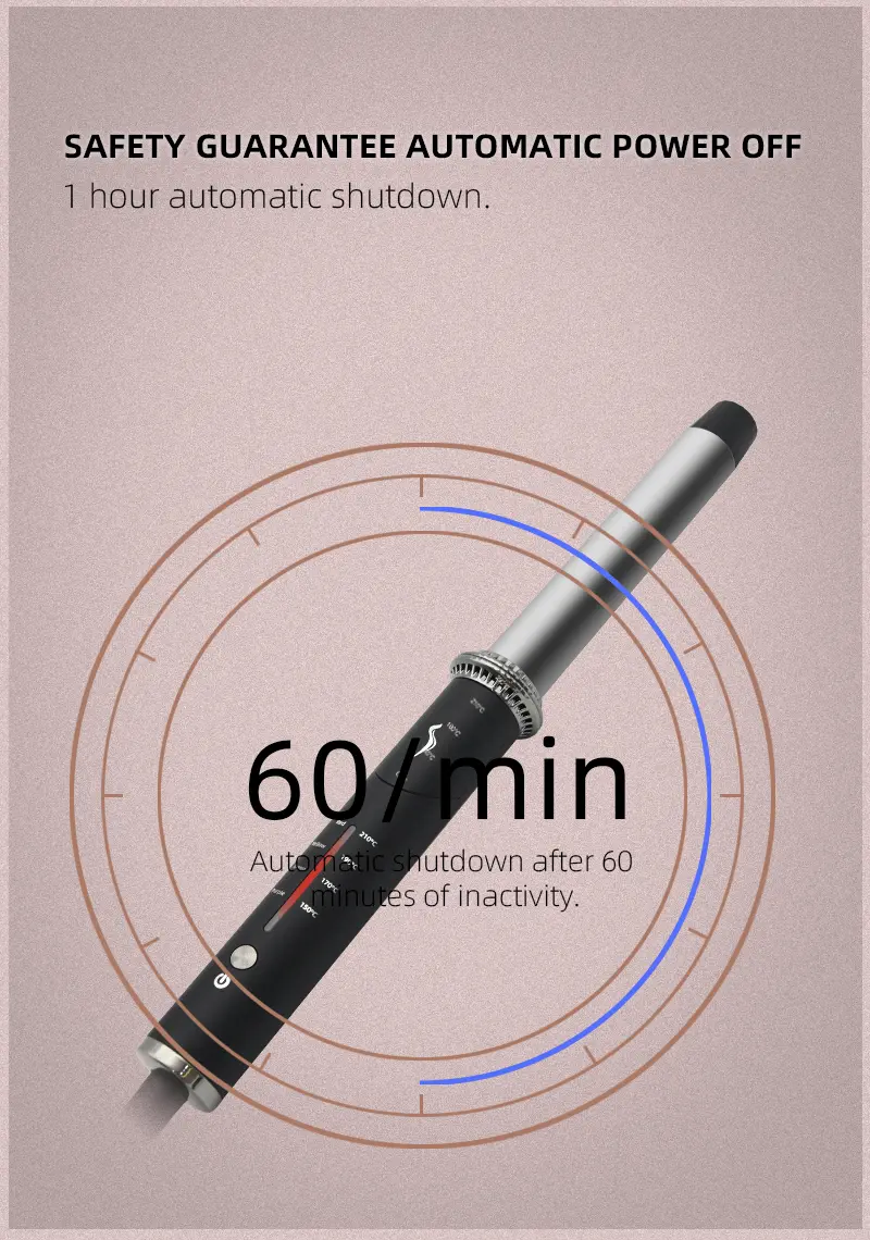 Foldable Hair Curler - Styling plates detail