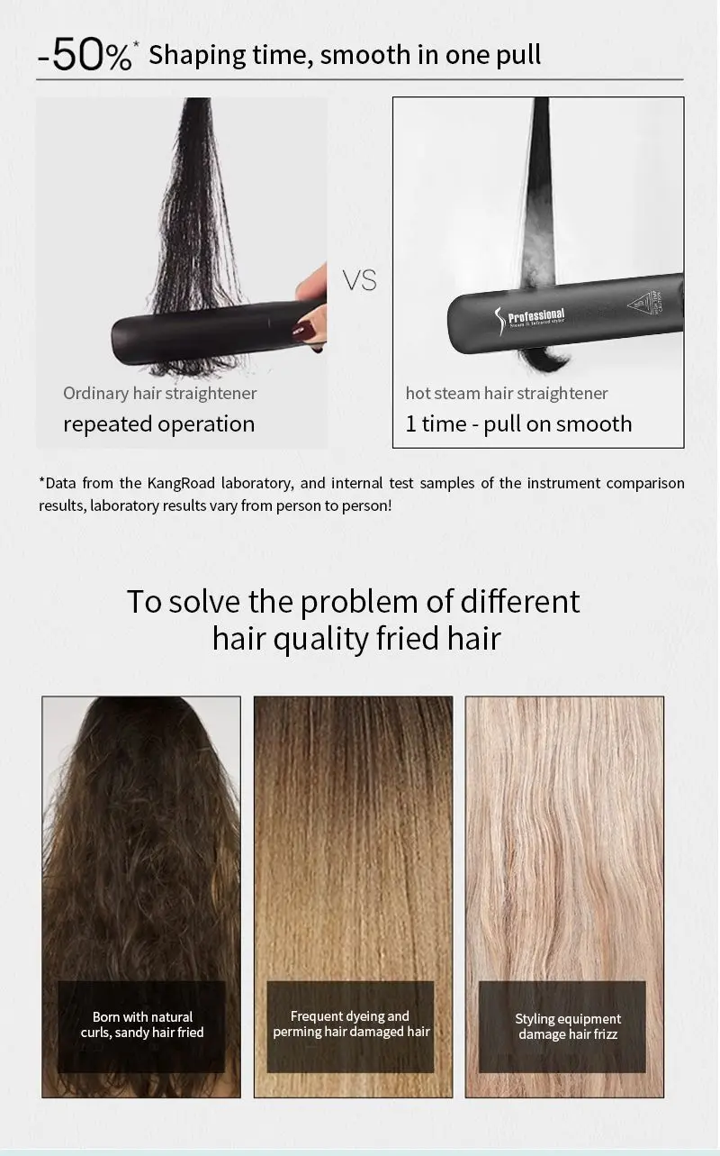 Steam Hair Straightener Detail 11
