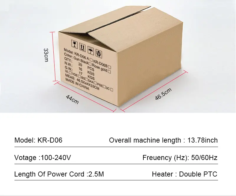 Professional Hair Curler Details 12