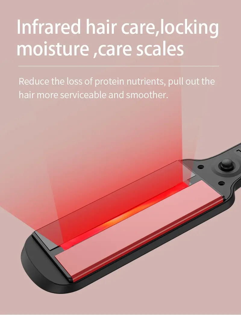 Steam & Infrared Hair Straightener Design 3