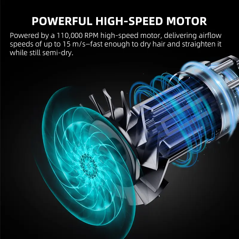 Wholesale Wet to Dry Infrared Flat Iron with TFT Screen Display Plasma Air Flow Hair Straightener Suppliers, Factory