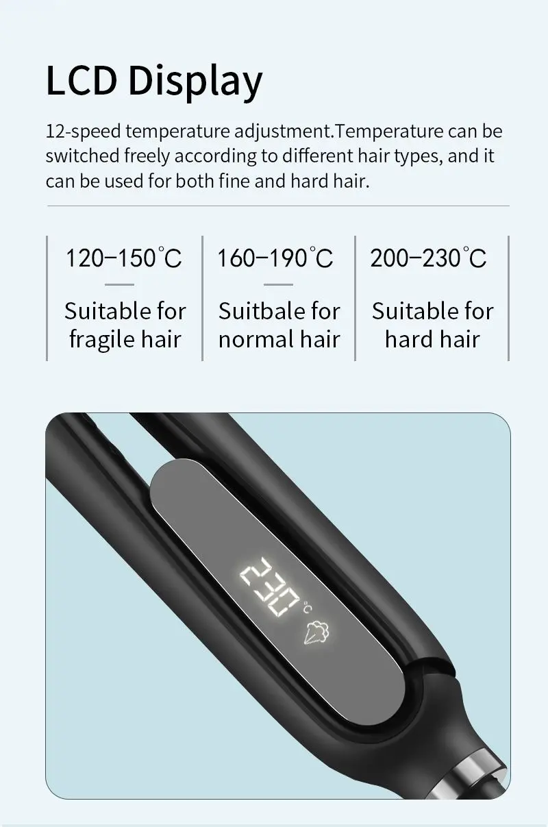 Steam Hair Straightener Detail 8