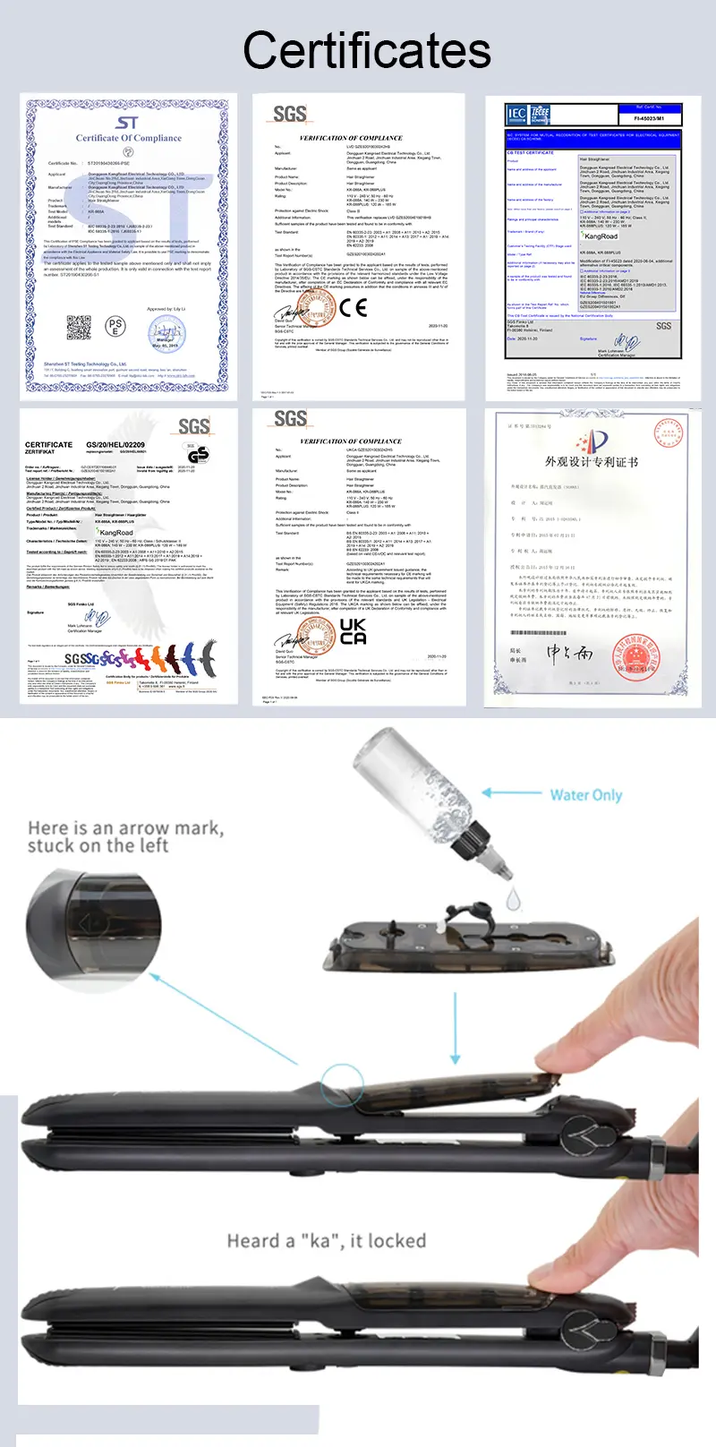 KR-088A Steam Straightener Detailed Presentation 04