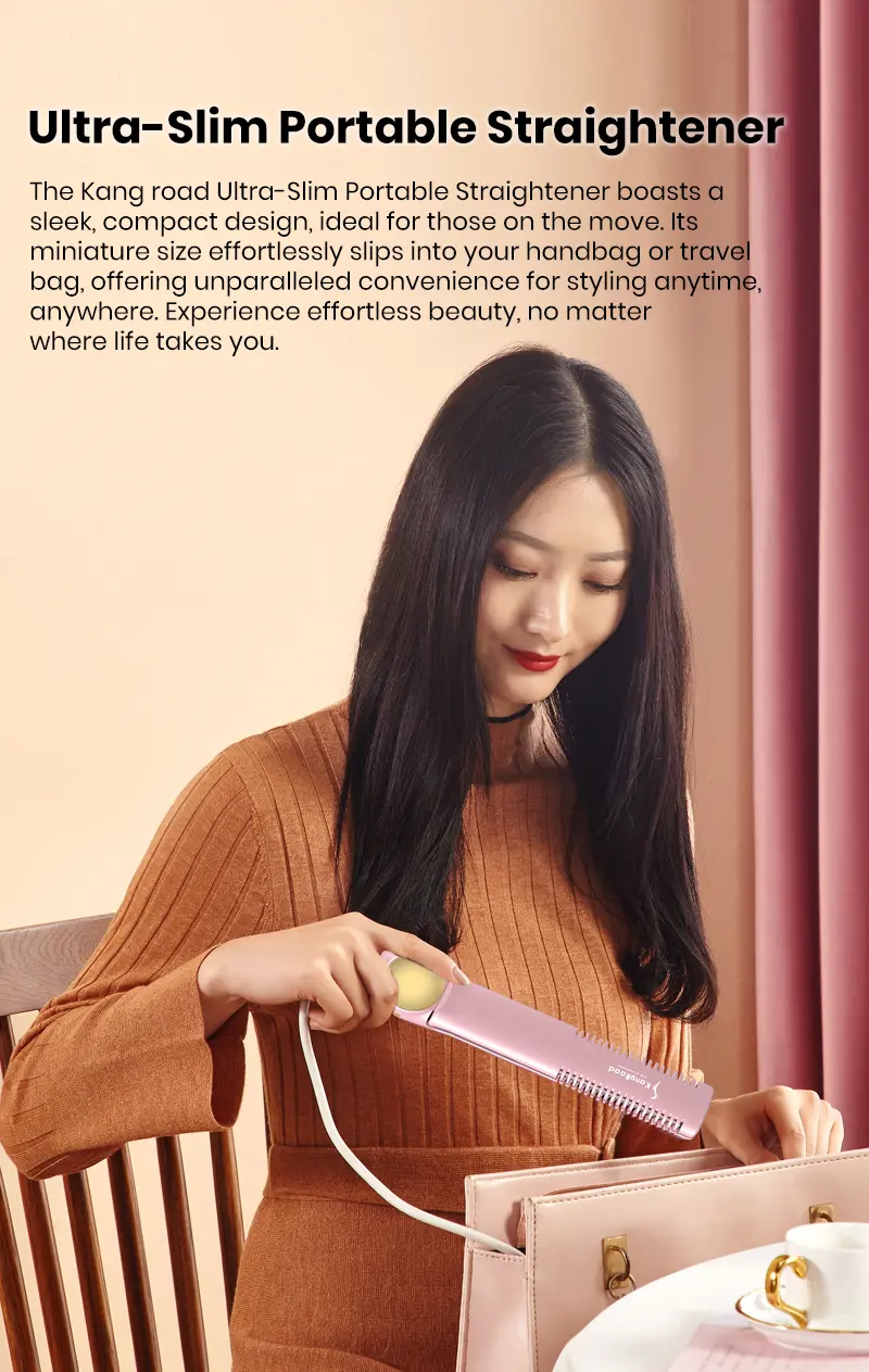 Ultra-slim hair straightener view 3